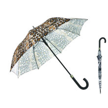 Hohe Qualität Tierhaut Druck Winddicht Regenschirm (YS23083915R)